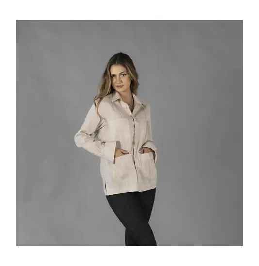 Guayabera donna collo coreana sumatra Garys