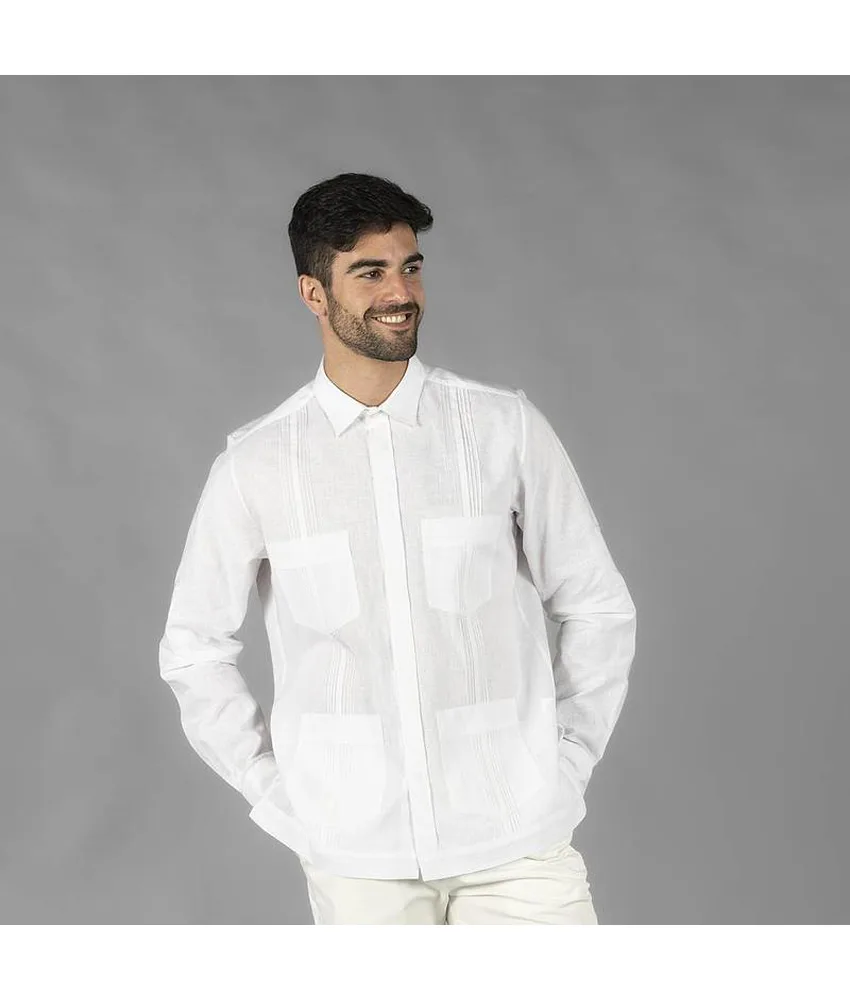 Guayabera uomo colleto salomon Garys