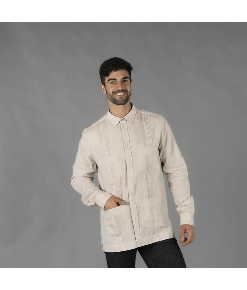Guayabera uomo colleto salomon Garys