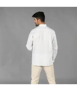 Guayabera uomo collo alla coreana borneo Garys