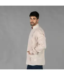 Guayabera uomo collo alla coreana borneo Garys