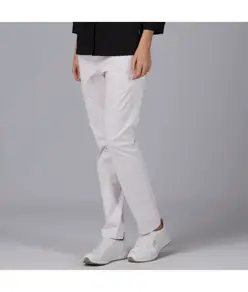 Pantalon sarga blanca bolsillos "red line" Garys