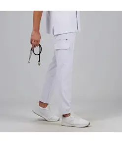 Pantalon unisex cintura ajustable y bolsillos cargo Garys