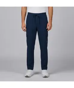 Pantalon unisex cintura ajustable y bolsillos cargo Garys