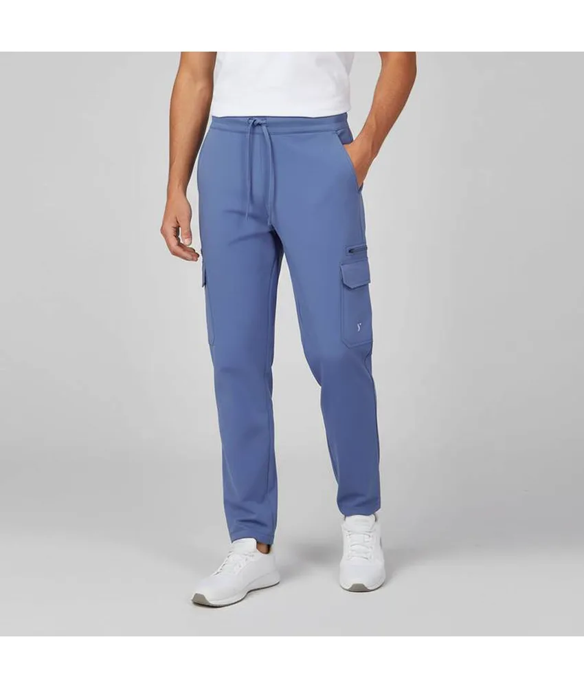 Pantalon unisex cintura ajustable y bolsillos cargo Garys