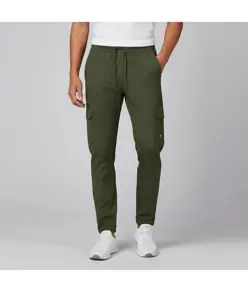 Pantalon unisex cintura ajustable y bolsillos cargo Garys