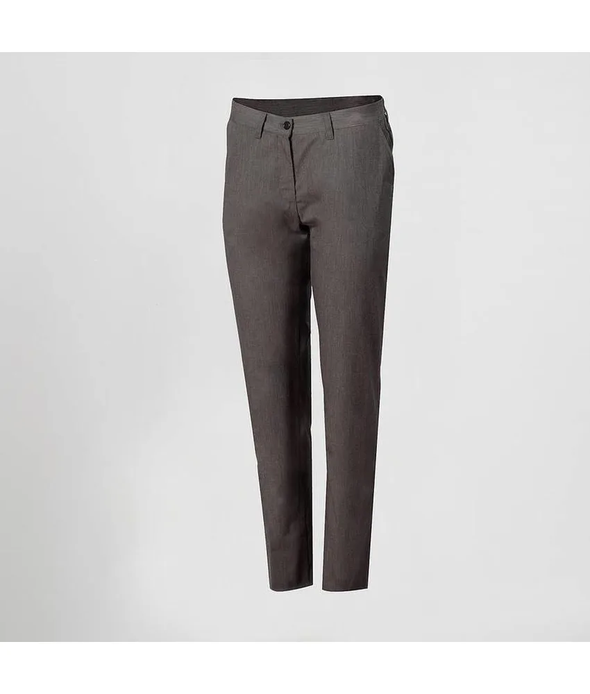 Pantalone chino donna twill melange Garys, 175 gr/m²