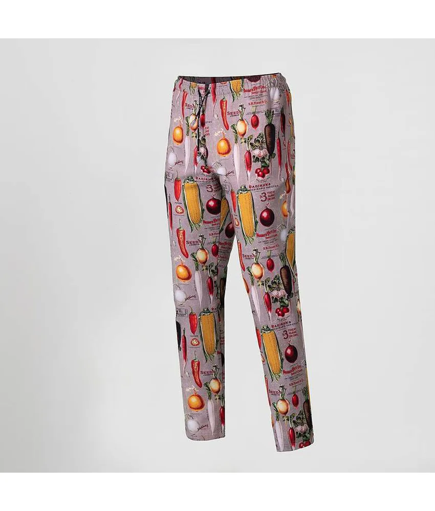 Pantalone cucina unisex elastico+cordino esterno Garys