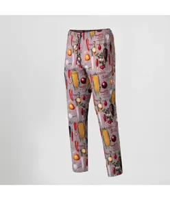 Pantalone cucina unisex elastico+cordino esterno Garys