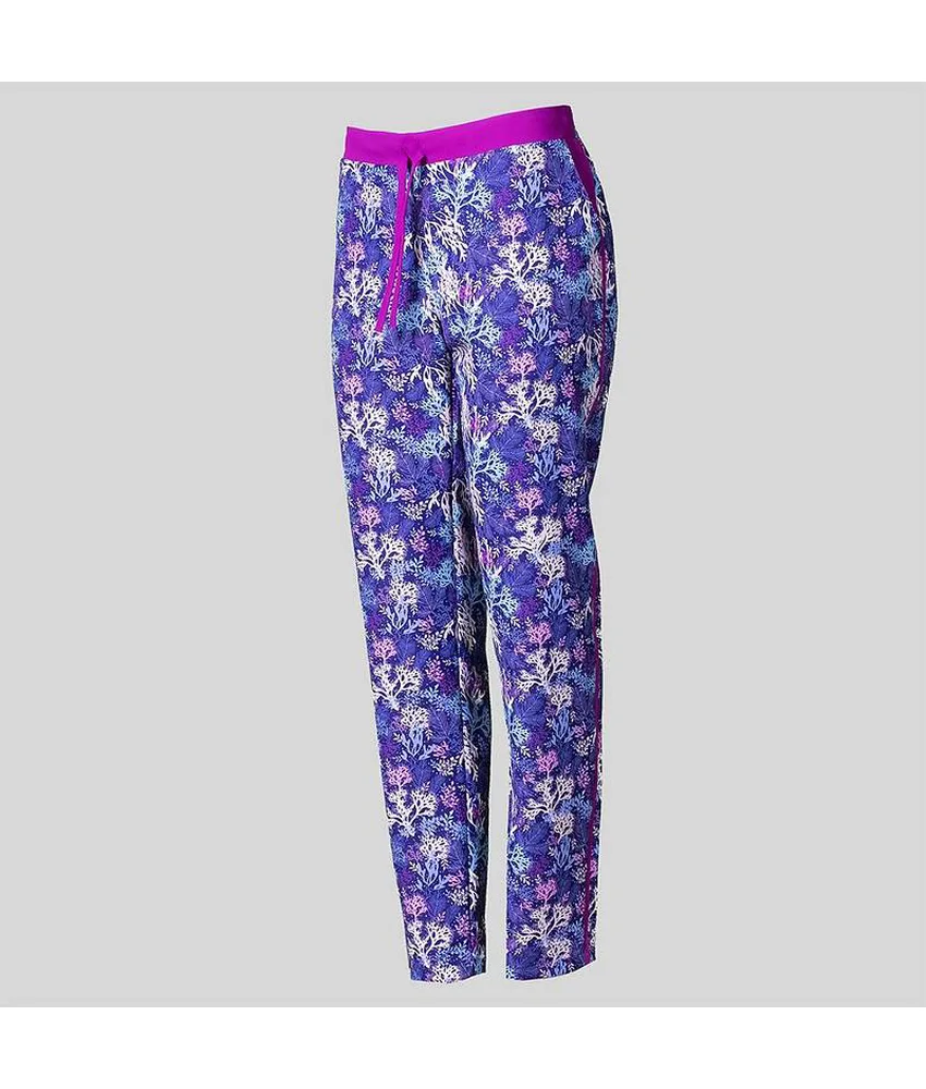 Pantalone donna con stampa linea laterale Garys