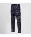 Pantalone elastico con cordino esterno microfibra stampata Garys