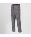 Pantalone elastico con cordino esterno microfibra stampata Garys