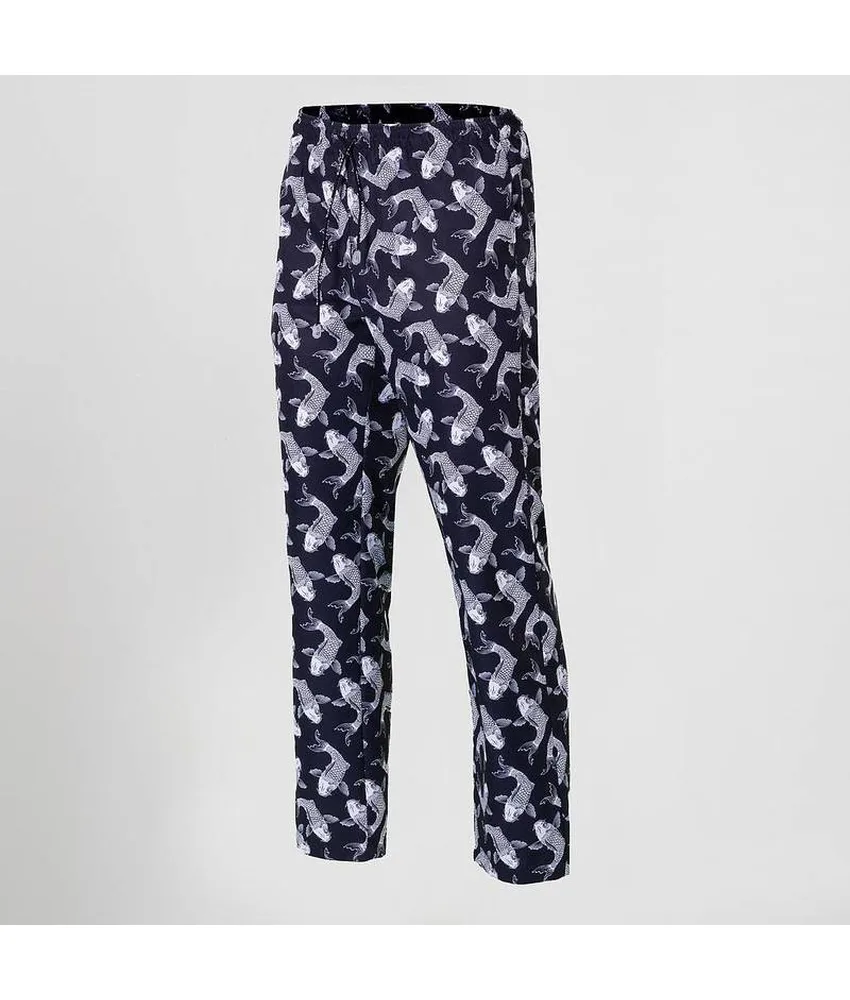 Pantalone elastico con cordino esterno microfibra stampata Garys, 148 gr/m²