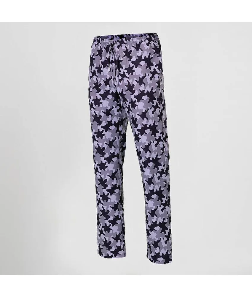Pantalone elastico con cordino esterno microfibra stampata Garys, 148 gr/m²
