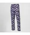 Pantalone elastico con cordino esterno microfibra stampata Garys