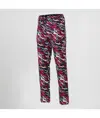 Pantalone elastico con cordino esterno microfibra stampata Garys