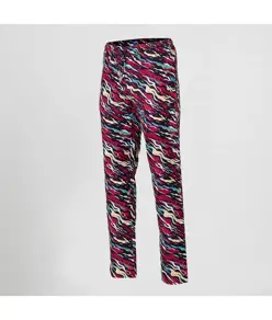 Pantalone elastico con cordino esterno microfibra stampata Garys