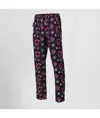 Pantalone elastico con cordino esterno microfibra stampata Garys