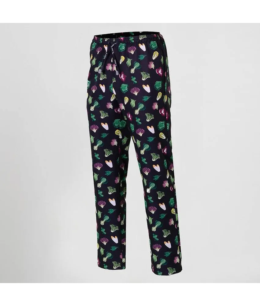 Pantalone elastico con cordino esterno microfibra stampata Garys, 148 gr/m²