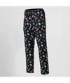 Pantalone elastico con cordino esterno microfibra stampata Garys