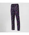 Pantalone elastico con cordino esterno microfibra stampata Garys