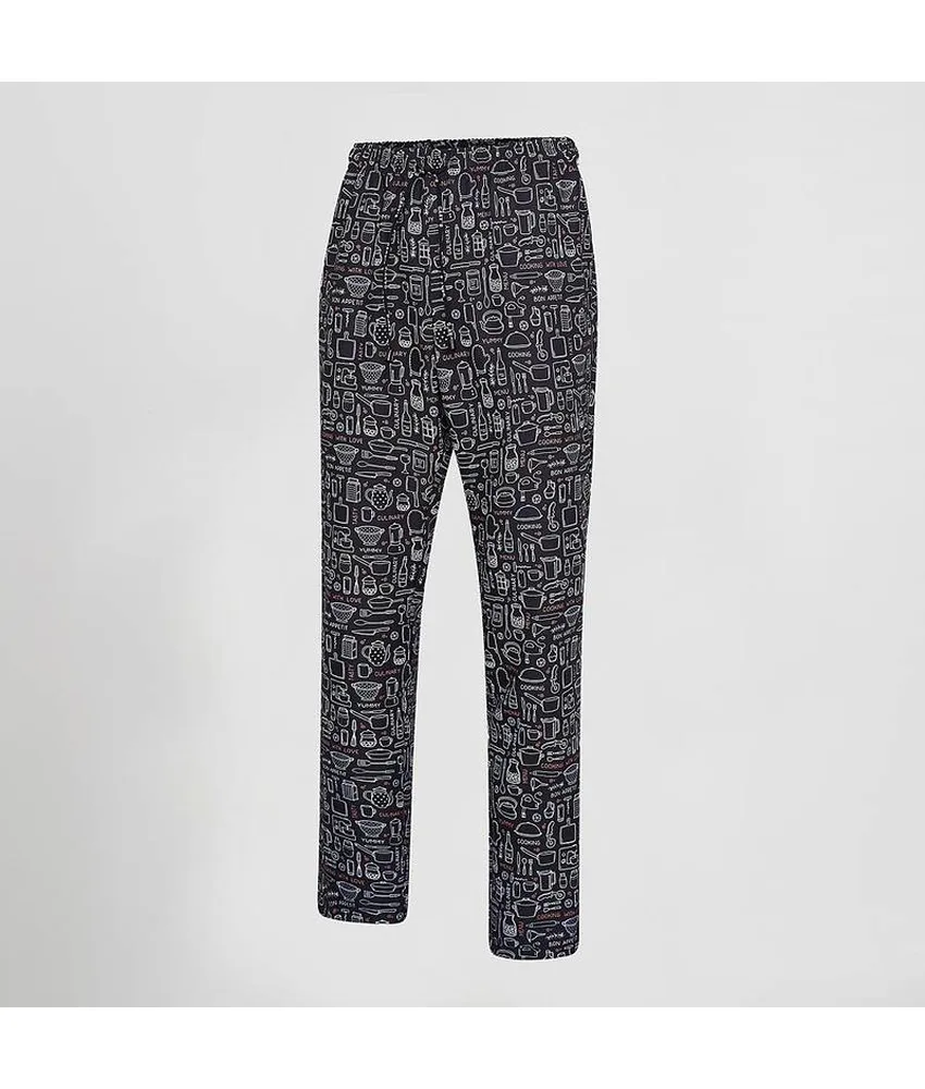Pantalone microfibra stampato unisex Garys