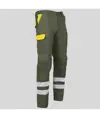 Pantalone multitasche con due bande catarifrangenti Garys Arce