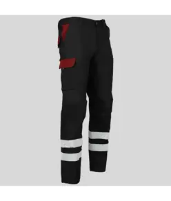 Pantalone multitasche con due bande catarifrangenti Garys Arce