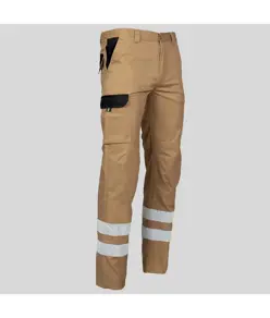 Pantalone multitasche con due bande catarifrangenti Garys Arce