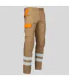 Pantalone multitasche con due bande catarifrangenti Garys Arce