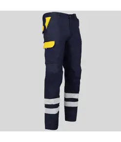 Pantalone multitasche con due bande catarifrangenti Garys Arce