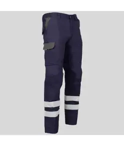 Pantalone multitasche con due bande catarifrangenti Garys Arce