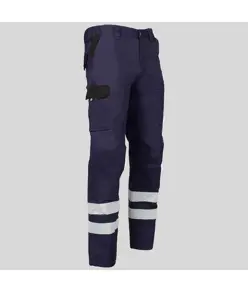 Pantalone multitasche con due bande catarifrangenti Garys Arce