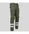 Pantalone multitasche con due bande catarifrangenti Garys Arce