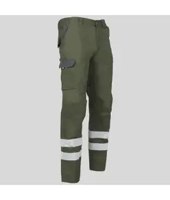 Pantalone multitasche con due bande catarifrangenti Garys Arce