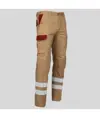 Pantalone multitasche con due bande catarifrangenti Garys Arce