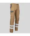 Pantalone multitasche con due bande catarifrangenti Garys Arce