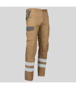 Pantalone multitasche con due bande catarifrangenti Garys Arce