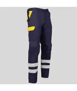 Pantalone multitasche con due bande catarifrangenti Garys Arce