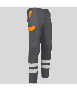 Pantalone multitasche con due bande catarifrangenti Garys Arce