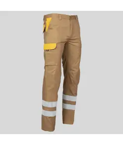 Pantalone multitasche con due bande catarifrangenti Garys Arce