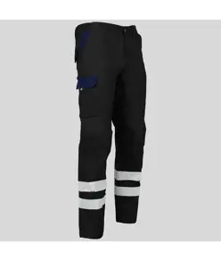 Pantalone multitasche con due bande catarifrangenti Garys Arce