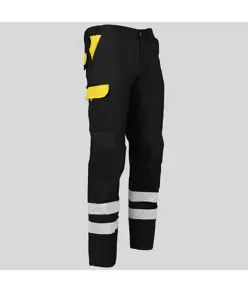 Pantalone multitasche con due bande catarifrangenti Garys Arce