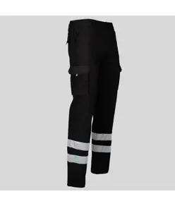 Pantalone multitasche elastico con 2 bande catarifrangenti Garys Gamo