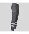 Pantalone multitasche elastico con 2 bande catarifrangenti Garys Gamo