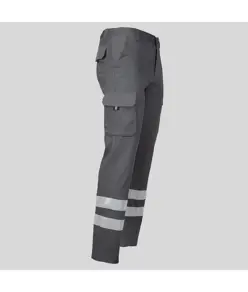 Pantalone multitasche elastico con 2 bande catarifrangenti Garys Gamo