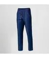 Pantalone unisex con cordino jeans Garys Zafiro