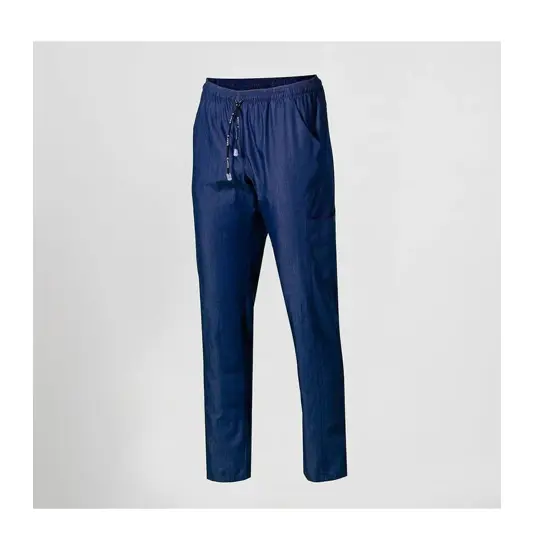 Pantalone unisex con cordino jeans Garys Zafiro