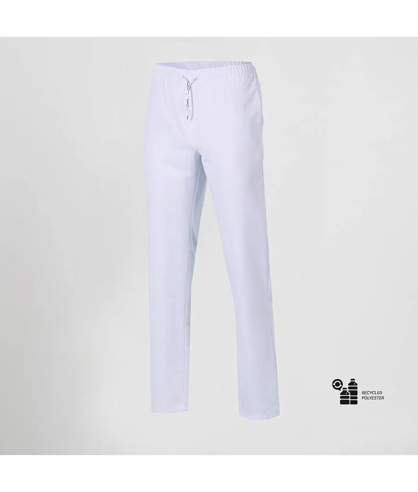 Pantalone unisex con cordino tessuto riciclato microfibra Garys, 145 gr/m²