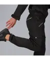 Pantalone unisex con zip raso di cotone Garys